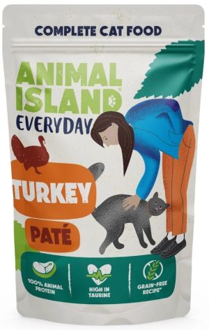 Animal Island PASZTET Z INDYKIEM 100g karma mokra dla kota