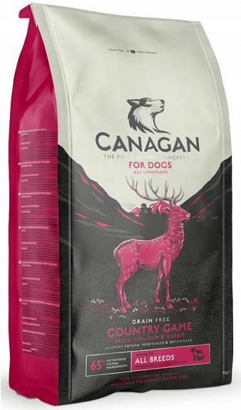Canagan sucha pies dziczyzna 2kg