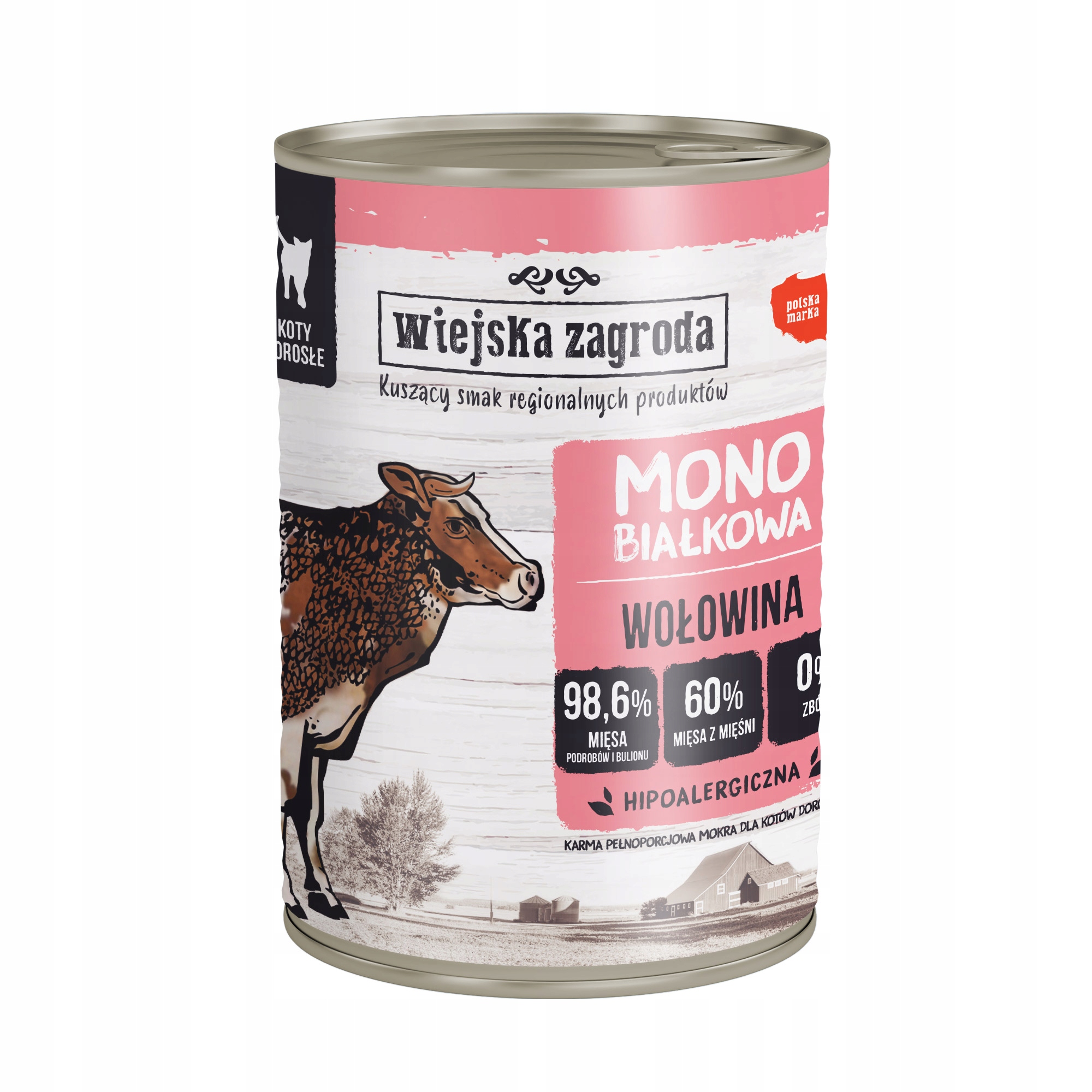 WZ mono kot Wołowina 400g