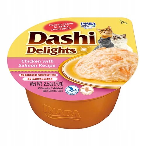 Inaba Dashi kurczak łosoś 70 g EU868