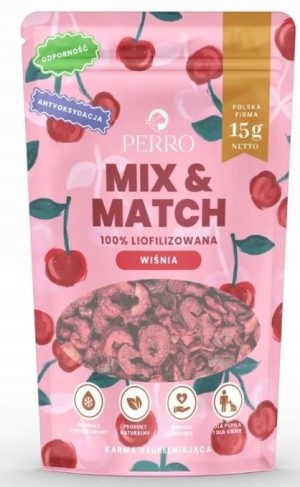 WIŚNIA Perro MIX & MATCH przysmaki liofilizowane 15 g
