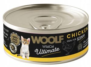 WOOLF WILD CAT ULTIMATE CAN KITTEN CHICKEN PATE 85g