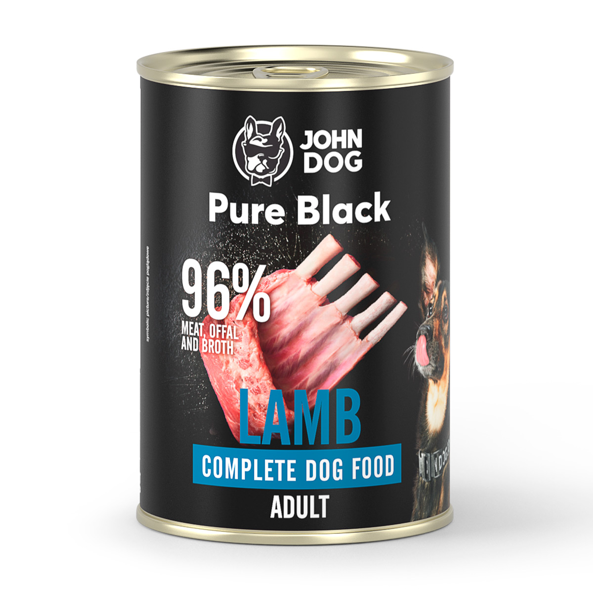 400G JOHN DOG JAGNIĘCINA PURE BLACK 400 g