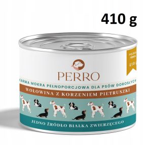 Perro puszka Wołowina korzeń pietruszki 410 g
