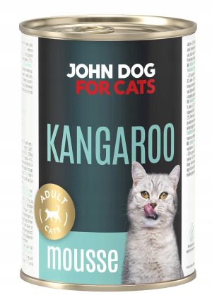 400g JD for Cats mokra karma dla kota KANGUR mus 400 g