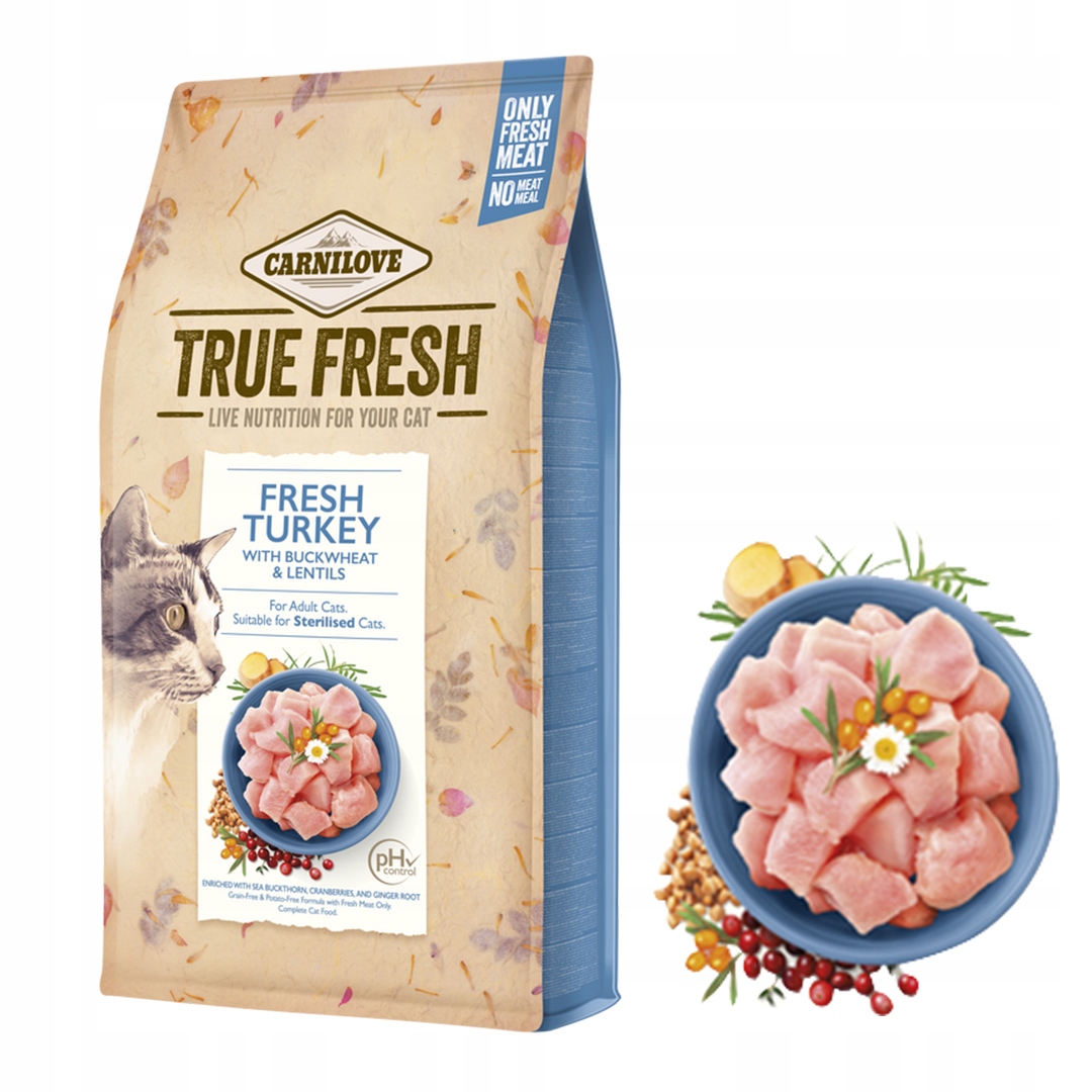 CARNILOVE sucha karma kot INDYK TRUE FRESH 340g