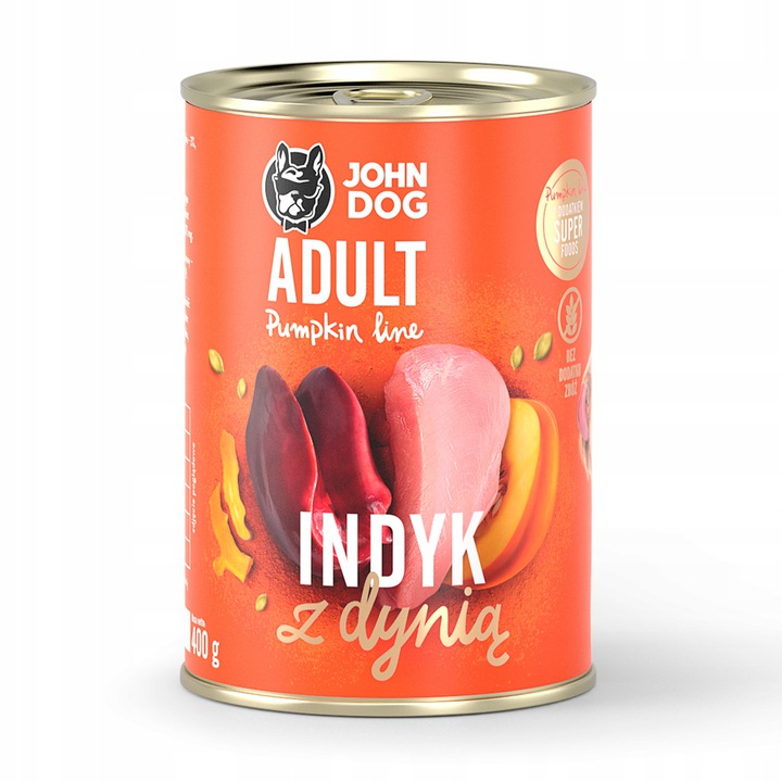 400g JD Pumpkin indyk 400g