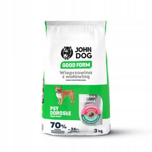 JD GF wieprzowina z wołowiną małe rasy 3kg