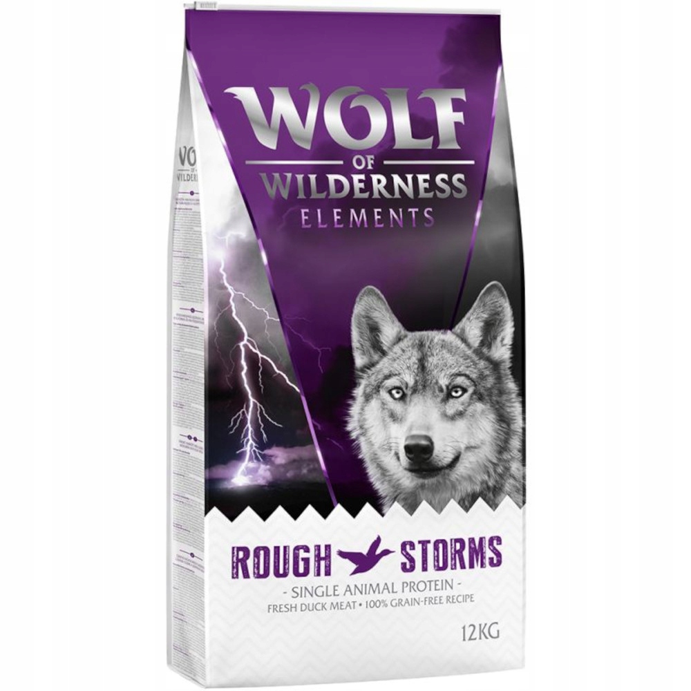Wolf of Wilderness sucha karma dla psa KACZKA 12 kg monoproteinowa