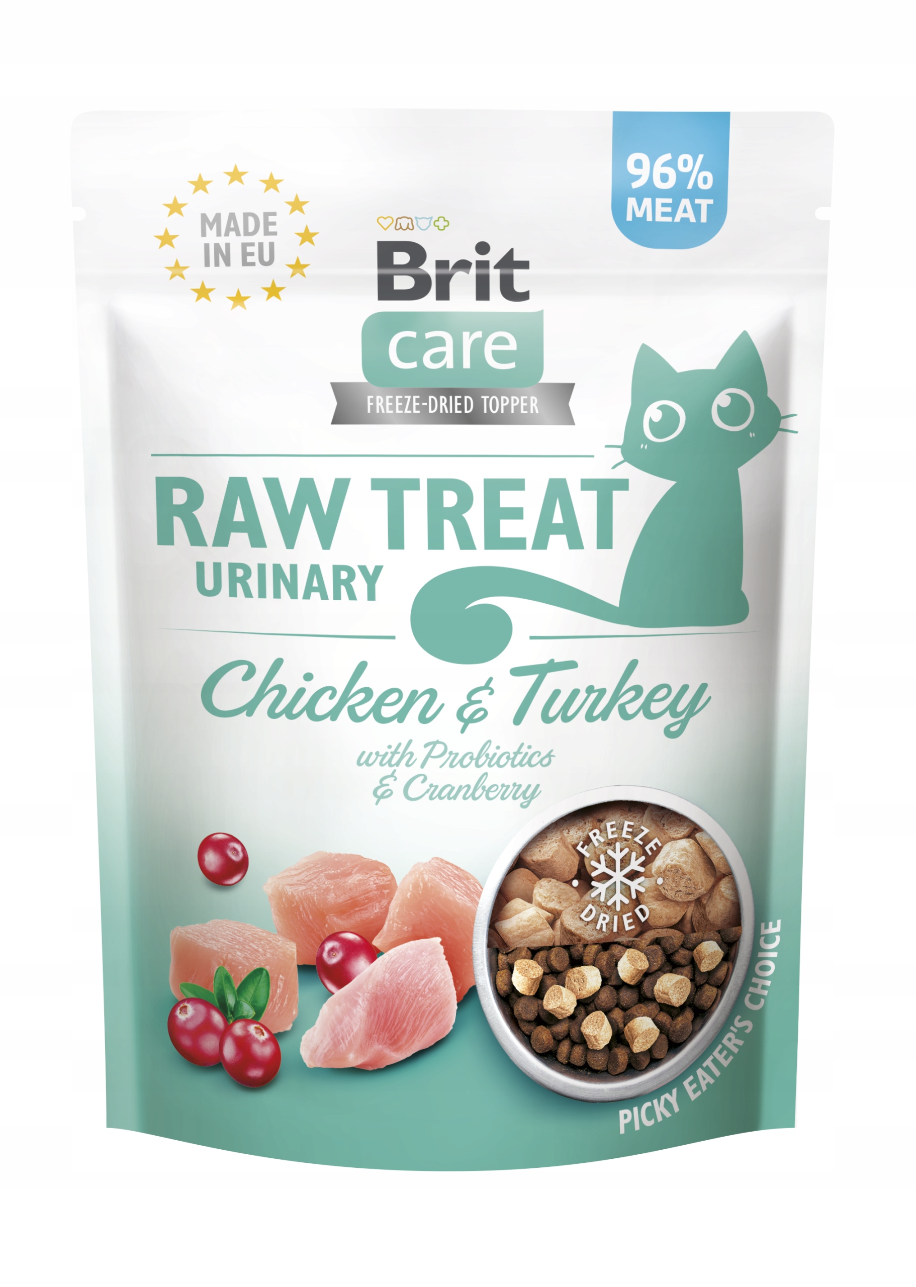 BRIT RAW TREAT CAT URINARY 40g