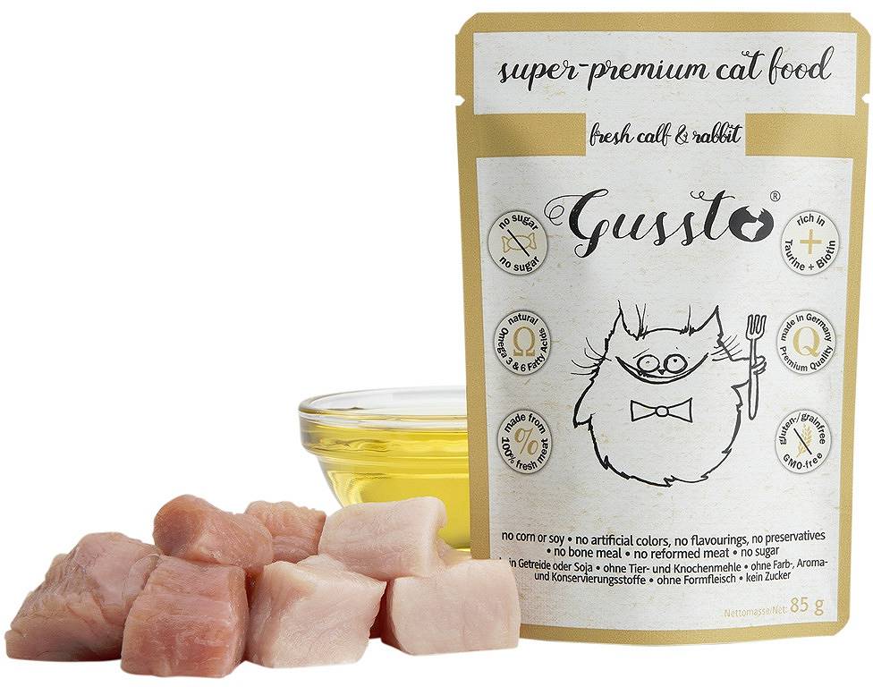 Gussto sasz cielęcina królik 85g