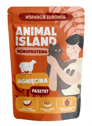 Animal Island JAGNIĘCINA 100 g karma mokra monoproteinowa dla kota