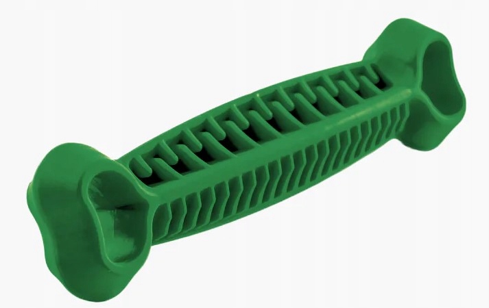 Fiboo zabawka Gryzak XMAS dla psa Dental BUTELKOWA ZIELEŃ 19 cm