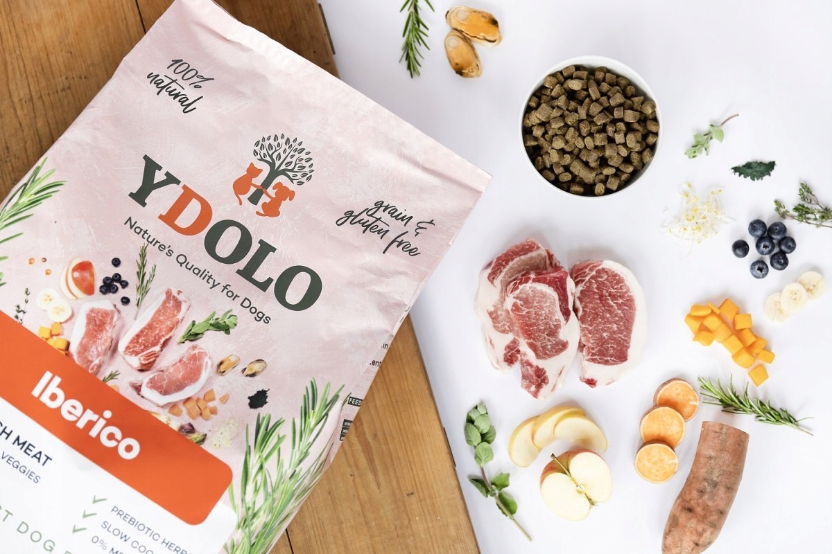 YDOLO karma dla psa IBERICO WIEPRZOWINA karma półwilgotna 100g