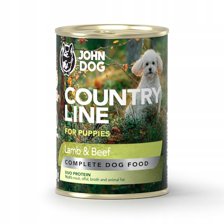 JD Country Line Puppy Jagnięcina Wołowina 400g