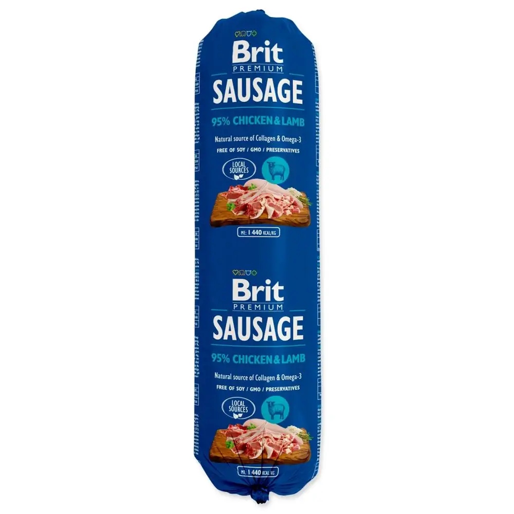 Brit Sausage jagnięcina kurczak 800g