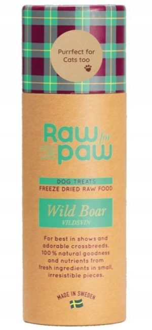 RAW for PAW przysmaki liofilizowane dla psa i kota Dzik 45g