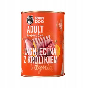 400g JD Pumpkin jagnięcina królik 400g