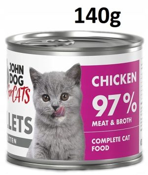 JD for Cats filety kitten kurczak 140g
