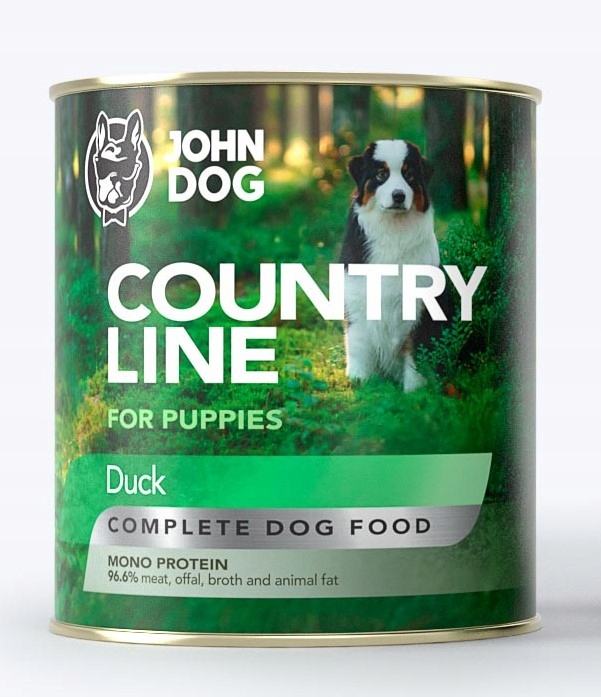 JD Country Line Puppy Kaczka 800g