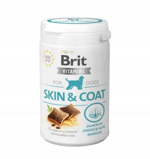 Brit Vitamins SKIN&COAT 150 g przysmaki wspomagające stan skóry i sierści