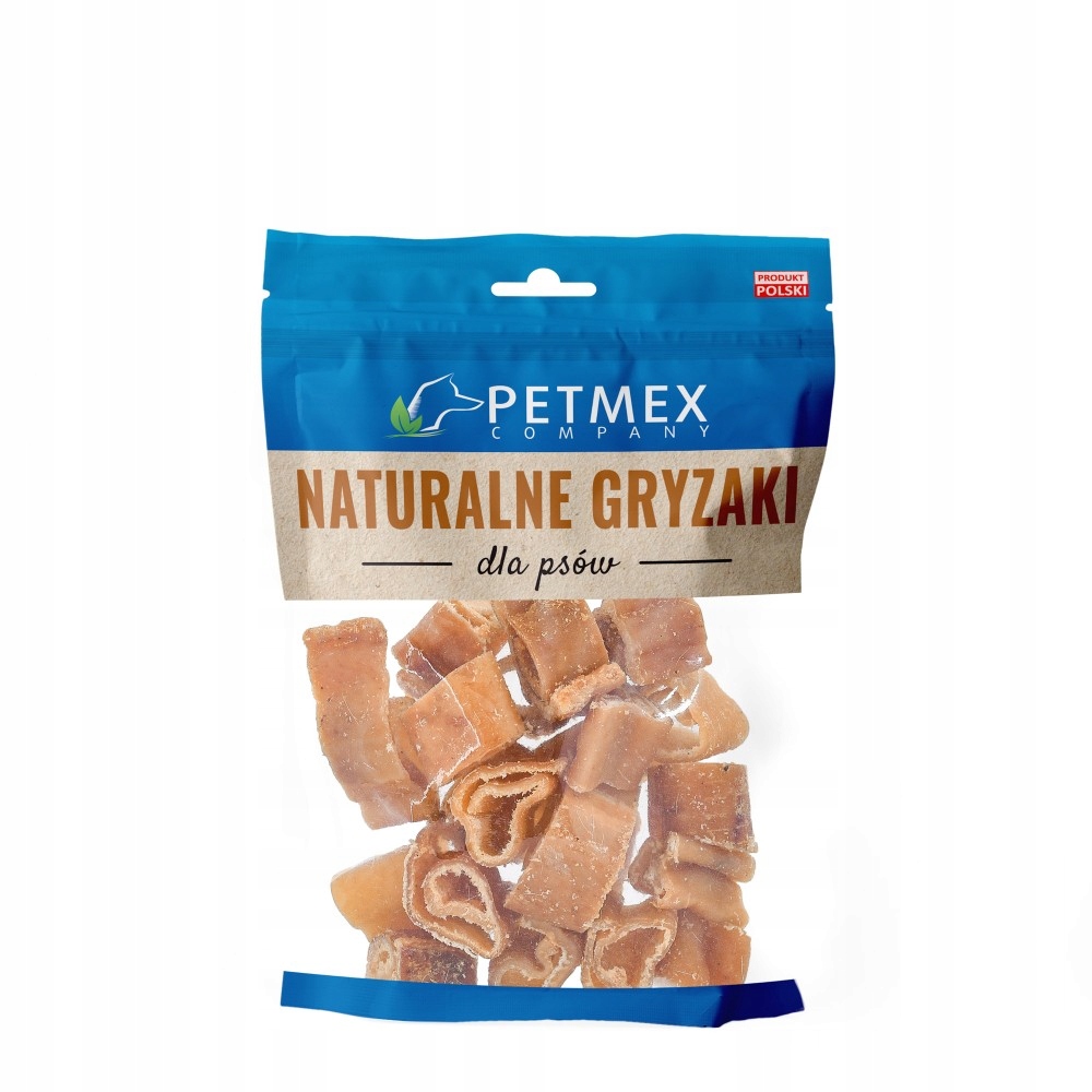 Petmex CHRUPKI ZE SKÓRY WIEPRZOWEJ Petmex 200g przysmak gryzak dla psa