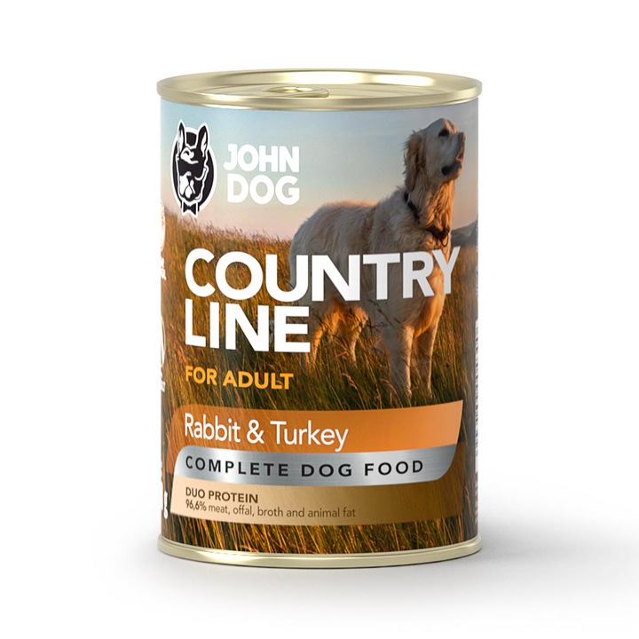 JD Country Line Królik Indyk 400g