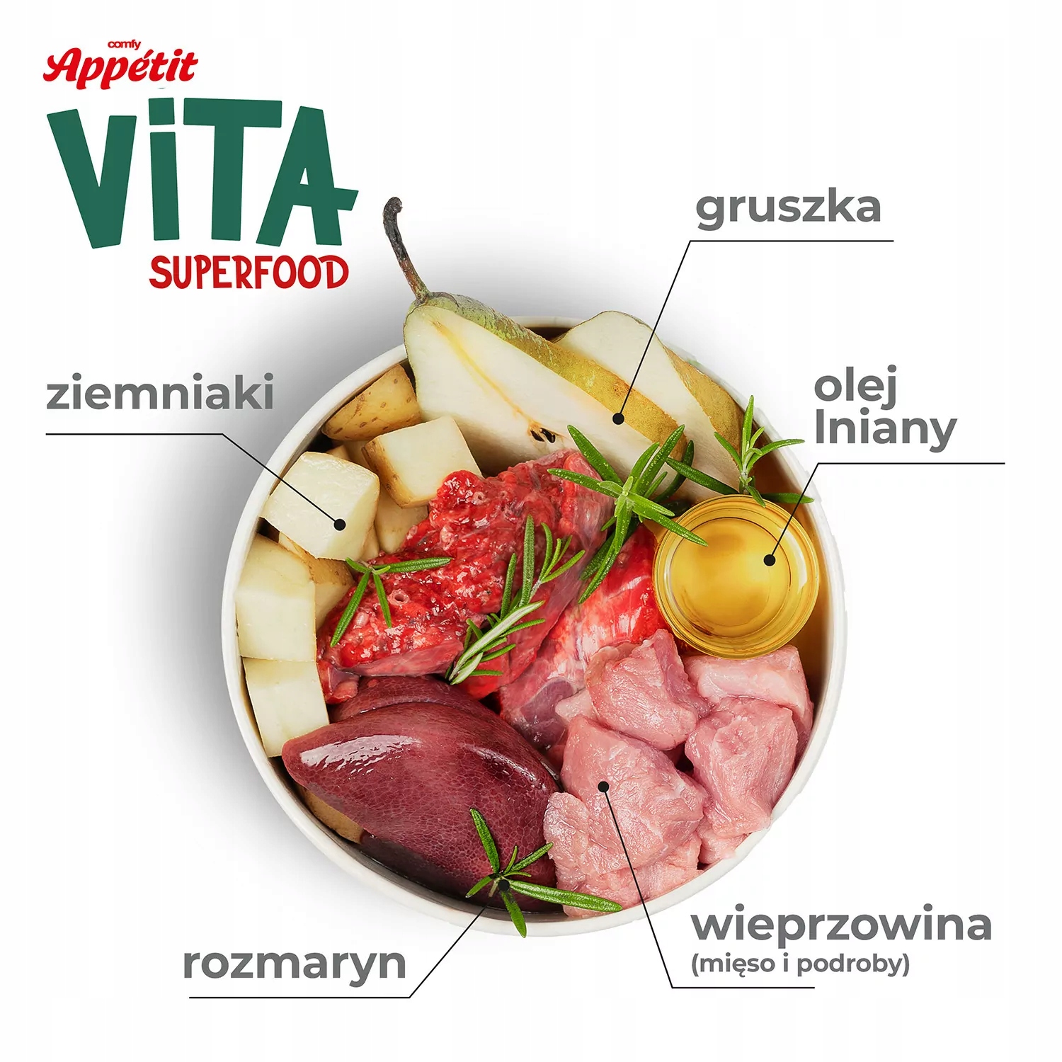COMFY APPETIT VITA WIEPRZOWINA 400G
