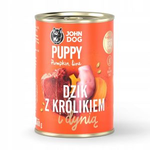 400g JD Pumpkin szczeniak dzik królik 400g