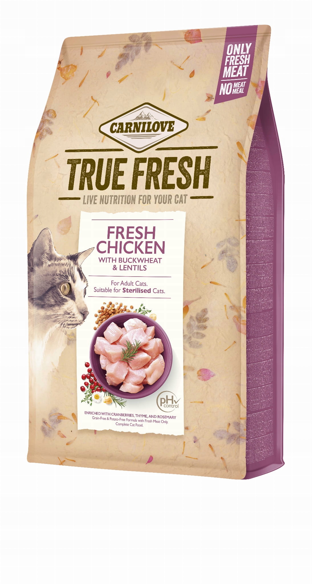 CARNILOVE sucha karma kot KURCZAK TRUE FRESH 340g