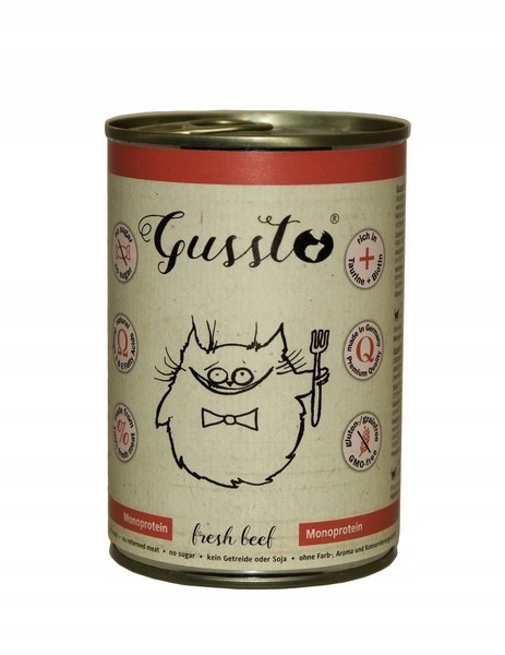 Gussto puszka wołowina 400 g