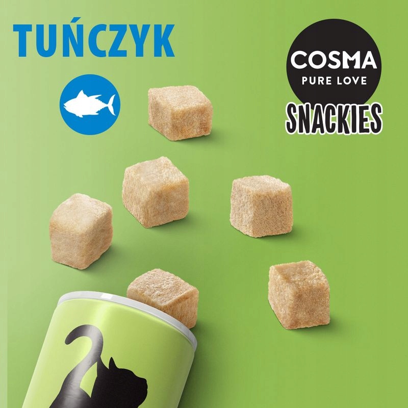 Cosma przysmak dla kota TUŃCZYK 25g przysmak liofilizowany