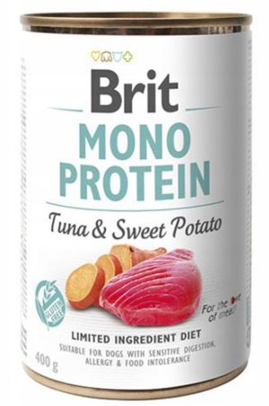 Brit mono tuńczyk batat 400g