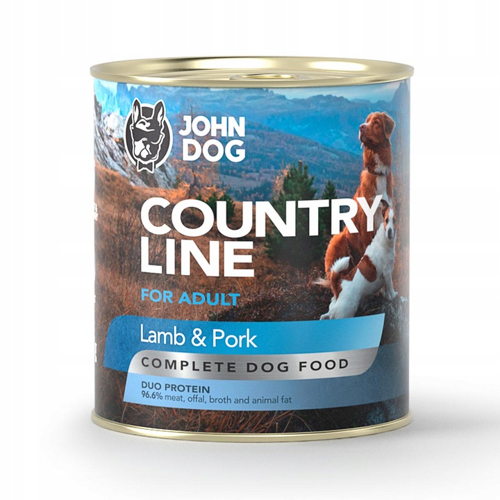 JD Country Line Jagnięcina Wieprzowina 800g