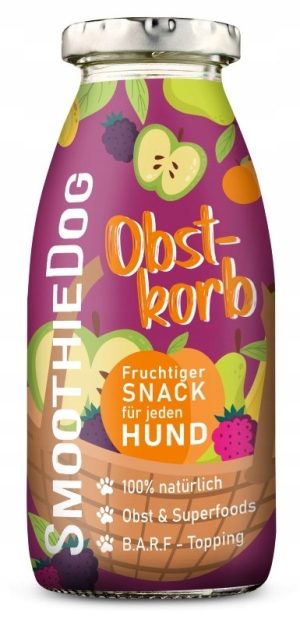 SmoothieDog płynna przekąska pies OWOCE 250ml