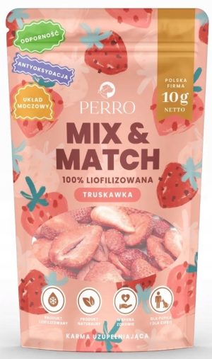 TRUSKAWKA  MIX & MATCH przysmaki liofilizowane  10g