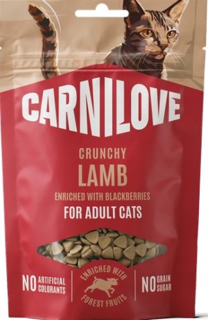 Przysmaki dla kota Carnilove jagnięcina jeżyny 50g chrupiące