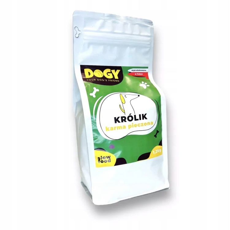 Dogy sucha karma dla psa pieczona z królika dla wszystkich ras 1,2 kg