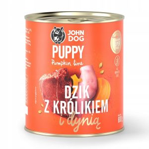 800g JD Pumpkin szczeniak dzik królik 800g