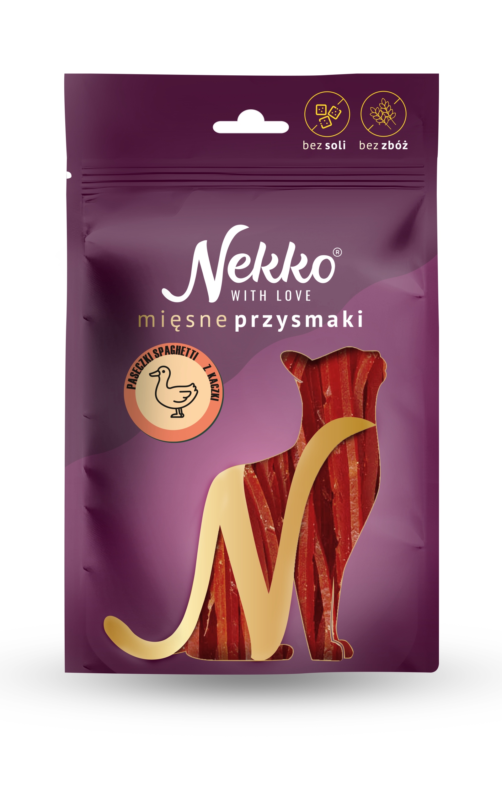 Nekko przysmaki dla kota PASECZKI Z KACZKI 50g
