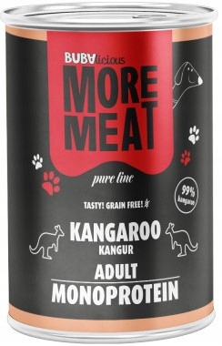 BUBAlicious mokra karma dla psa KANGUR 400g monoproteinowa