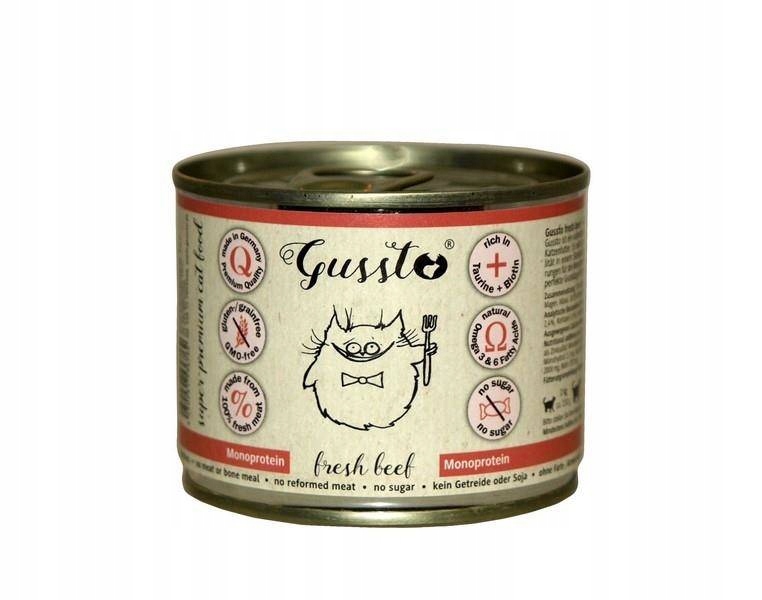 Gussto puszka wołowina 200g