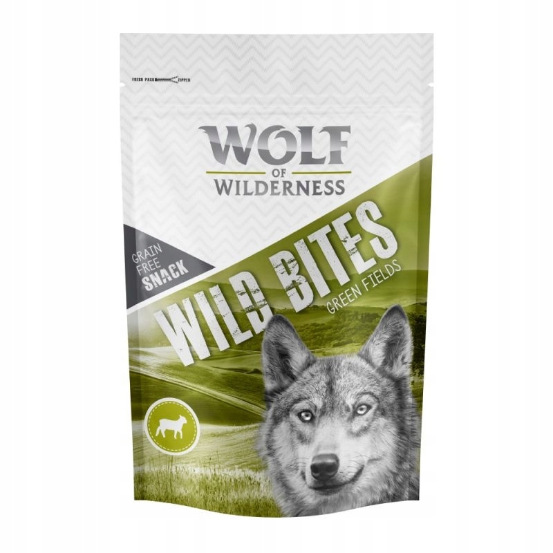 Wolf Of Wilderness przysmaki dla psa JAGNIĘCINA 180 g Wild Bites