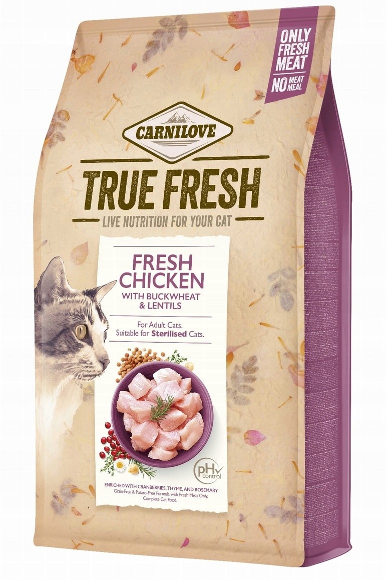 CARNILOVE sucha karma kot KURCZAK TRUE FRESH 340g