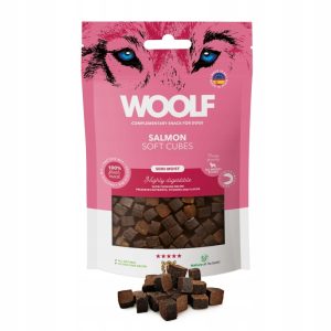Woolf cubes łosoś ryba atlantycka 100g
