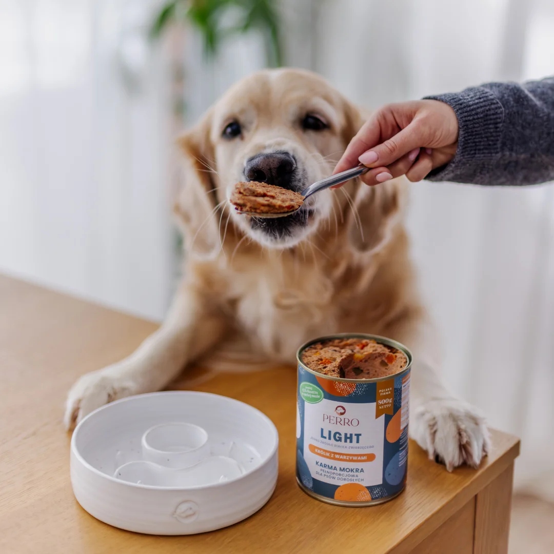 Perro LIGHT KRÓLIK Z WARZYWAMI 400g mokra karma dla psa monobiałkowa