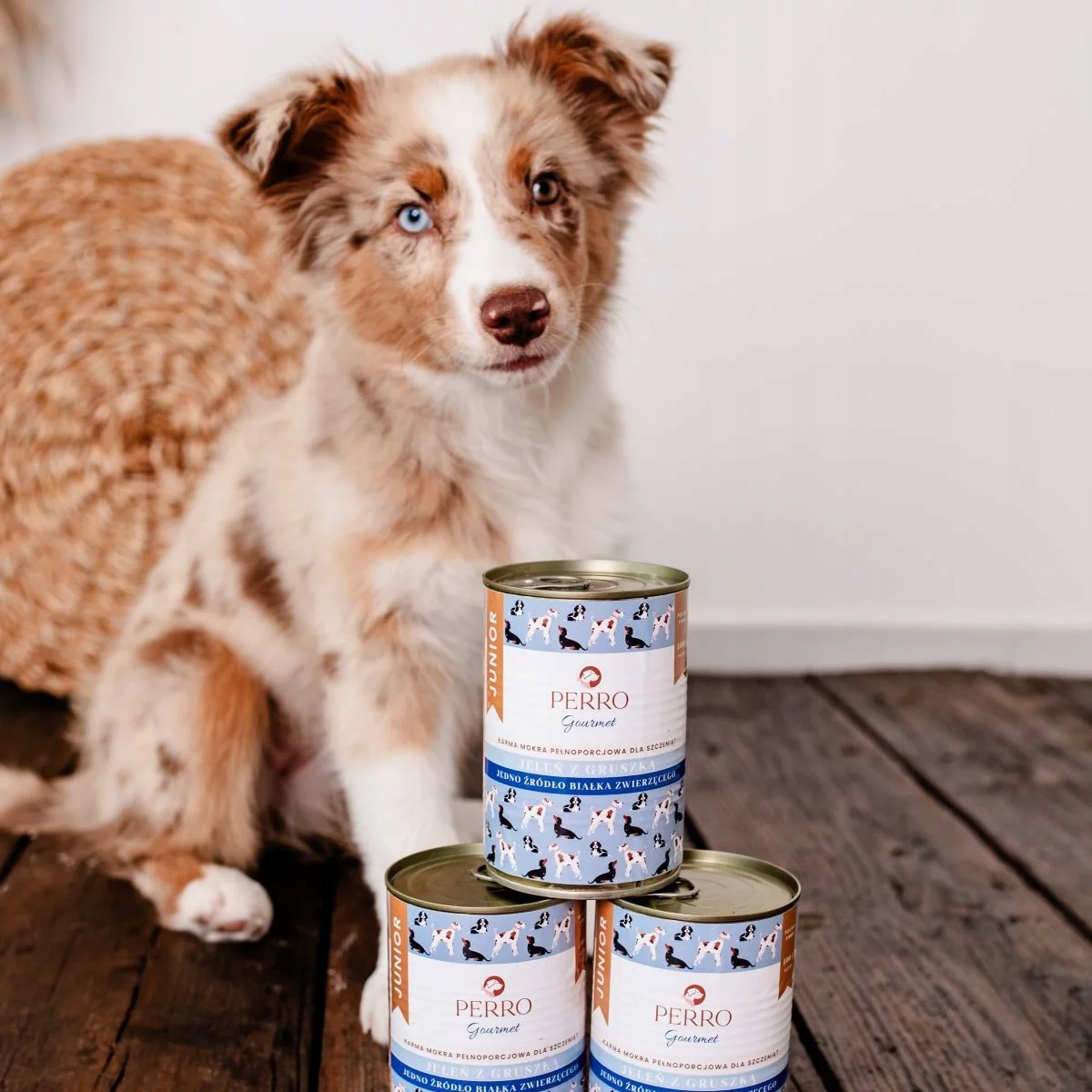 Perro SZCZENIĘTA 400g JELEŃ GRUSZKA