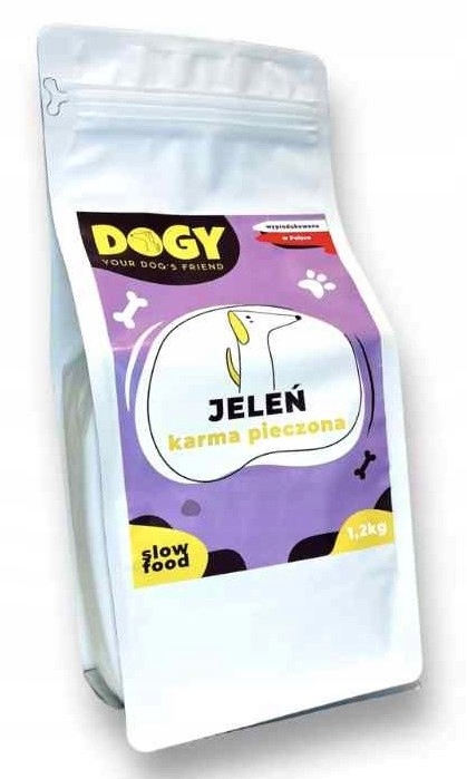 Dogy sucha karma dla psa pieczona z jelenia dla wszystkich ras 1,2 kg