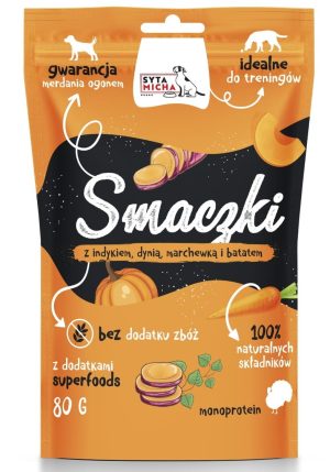 Syta Micha Smaczki INDYK DYNIA MARCHEW BATATY 80g