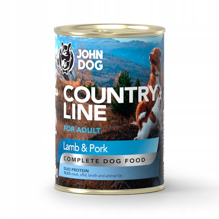 JD Country Line Jagnięcina Wieprzowina 400g